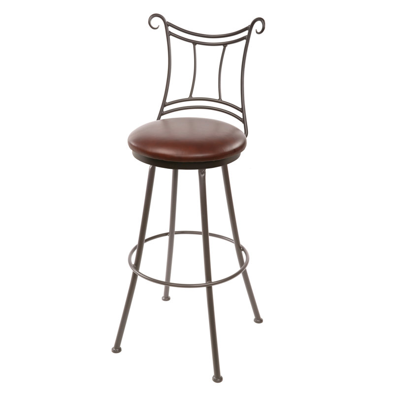 Fleur De Lis Living Chunn Swivel Bar & Counter Stool Wayfair.ca
